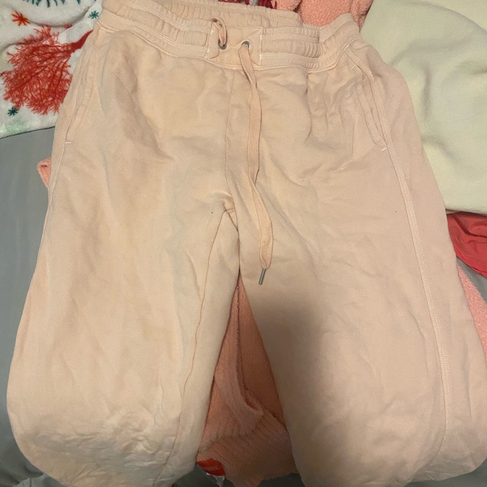 Peach Jogger Pants